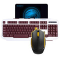  Beigu Mahu Glow Game Key Mouse Set Cheap Donkey 112 Black Yellow+Shiny 606 White Red Keyboard
